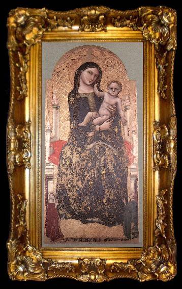 framed  VITALE DA BOLOGNA Madonna, ta009-2